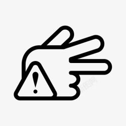 动力弱弱动力自闭症儿童图标高清图片