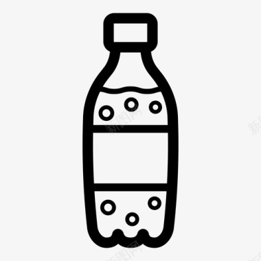 瓶子饮料新鲜图标图标