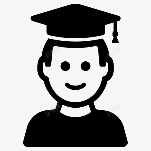 学生学位文凭图标svg_新图网 https://ixintu.com 大学 学位 学生 情绪表情笑脸 文凭 毕业