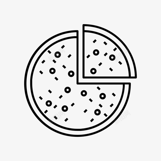 披萨吃快餐图标svg_新图网 https://ixintu.com 吃 快餐 披萨 晚餐