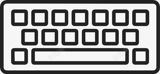 键盘键类型图标图标