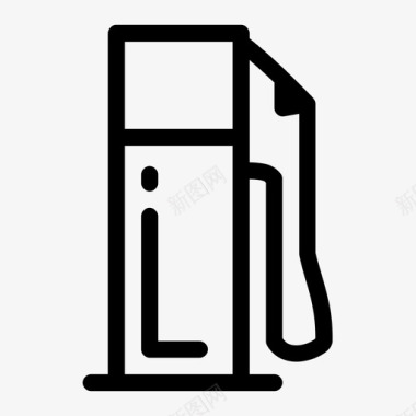 气泵汽车燃料图标图标