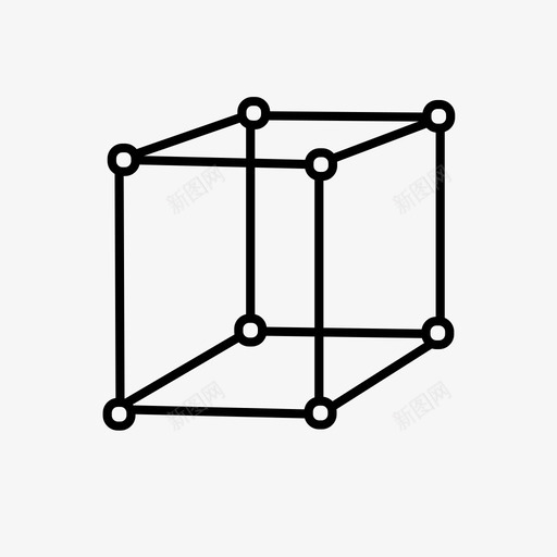 立方体三维长方体图标svg_新图网 https://ixintu.com 三维 可视 对象 立方体 长方体