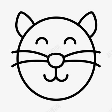 猫动物小猫图标图标