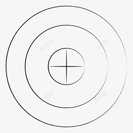 目标手绘企业管理图标svg_新图网 https://ixintu.com 手绘企业管理 目标