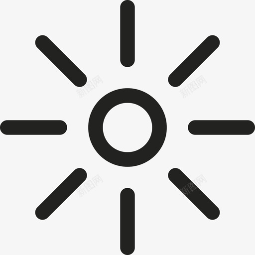 亮度符号形状图形版图标svg_新图网 https://ixintu.com 亮度符号 图形版 形状