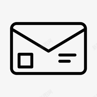 邮寄信件信件电子邮件图标图标