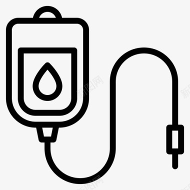 血袋输液静脉输液袋图标图标