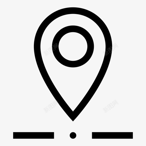 地点gps位置图标svg_新图网 https://ixintu.com gps 位置 地图引脚 地图标记 地点 用户界面位置地图ol