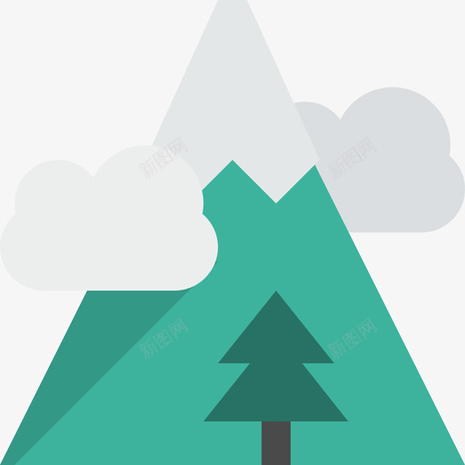 mountainsvg_新图网 https://ixintu.com mountain