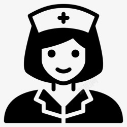 医疗助理护士助理护理图标高清图片