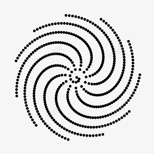 螺旋圆几何图标svg_新图网 https://ixintu.com 几何 圆 径向膨胀 旋转 漩涡 螺旋