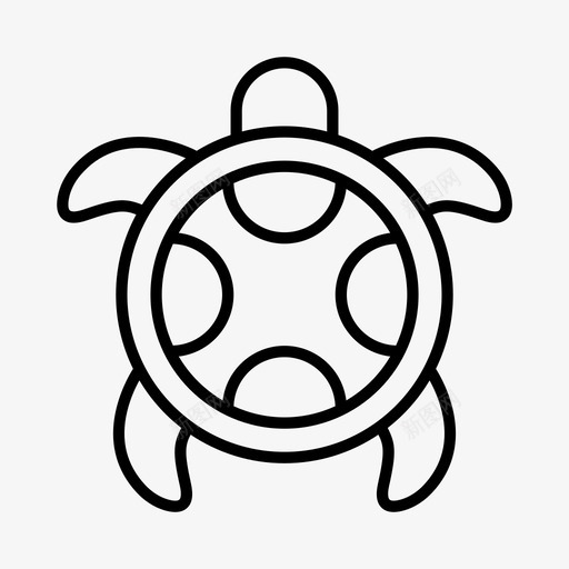 海龟水族馆水生图标svg_新图网 https://ixintu.com 水族馆 水生 海洋 海洋生物 海龟 鱼类