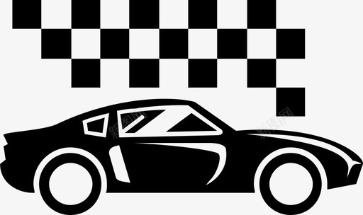 汽车赛车速度图标svg_新图网 https://ixintu.com 汽车 赛车 车辆 速度