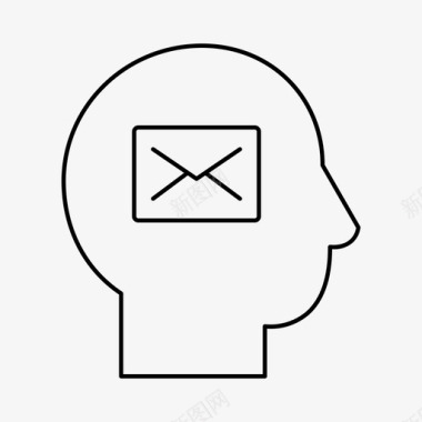 用户文档电子邮件图标图标
