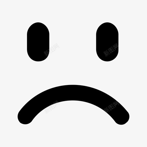 哭脸svg_新图网 https://ixintu.com 哭脸