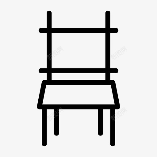 椅子享受休息图标svg_新图网 https://ixintu.com 享受 休息 室内家具 座椅 椅子