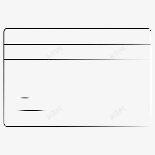 信用卡手绘业务管理图标svg_新图网 https://ixintu.com 信用卡 手绘业务管理