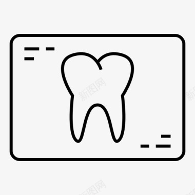 牙齿诊所牙科图标图标