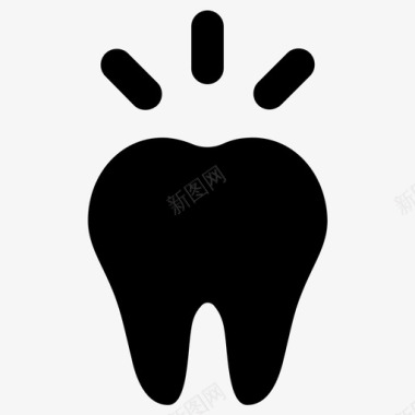 牙齿牙医牙科图标图标