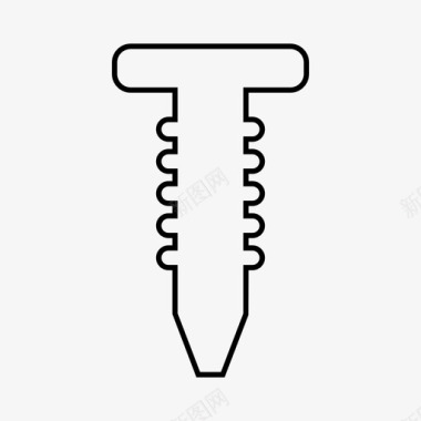铁制金属工具螺丝图标图标