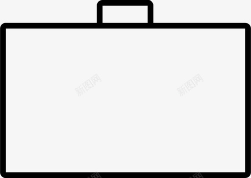 手提箱包行李架图标图标