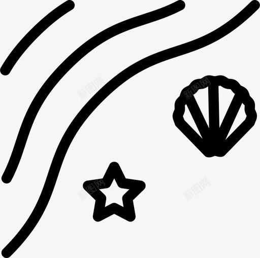 海滩蛤蜊海洋图标svg_新图网 https://ixintu.com 大海 海洋 海滩 海边 玻璃 蛤蜊 贝壳