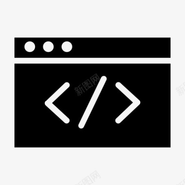 代码html程序图标图标