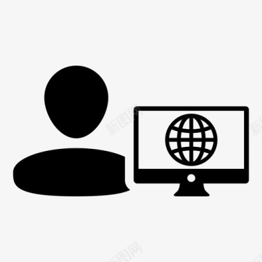 用户教育国际图标图标