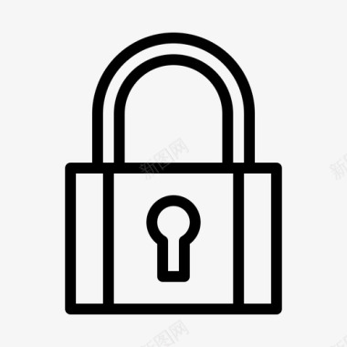 锁游戏保护图标图标