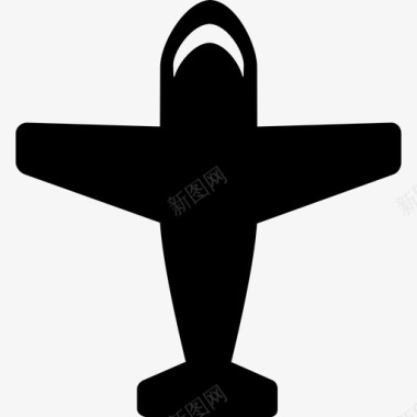 大翼飞机运输工具机队图标图标