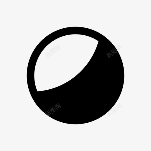 圆形按钮几何体图标svg_新图网 https://ixintu.com 几何体 圆形 基本形状 形状 按钮
