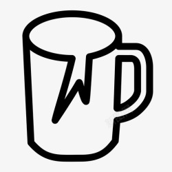 杯子破了破杯子杯子玻璃图标高清图片