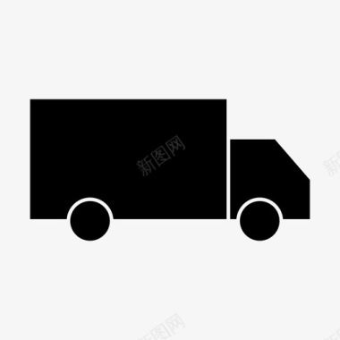 卡车货物运输图标图标
