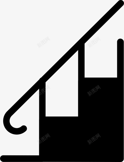 楼梯楼层台阶图标svg_新图网 https://ixintu.com 台阶 楼层 楼梯 租金符号