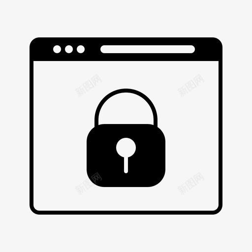 数据隐私策略浏览器gdpr图标svg_新图网 https://ixintu.com gdpr gdpr数据隐私策略glyph 数据隐私策略 浏览器 锁