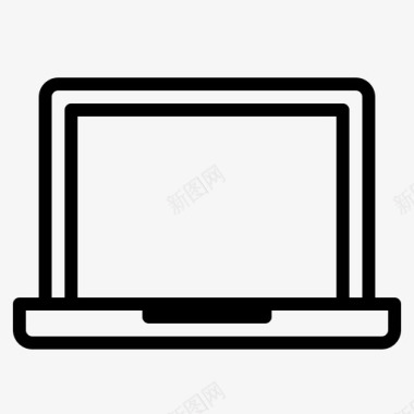 笔记本电脑电脑显示器图标图标