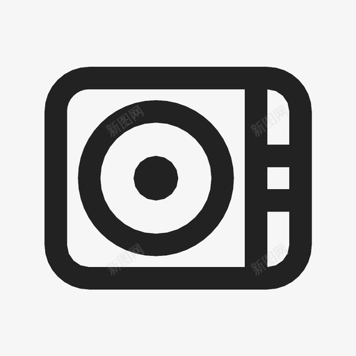 立体声转台唱片音乐图标svg_新图网 https://ixintu.com 乙烯基 唱片 立体声转台 音乐 音乐播放器