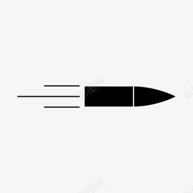 子弹弹药军事图标图标