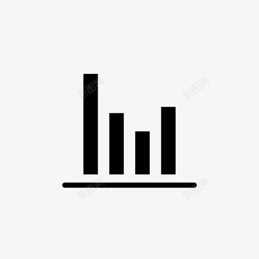 趋势图统计分析图标svg_新图网 https://ixintu.com 分析 控制 日常平面图标 统计 计算 财务 趋势图