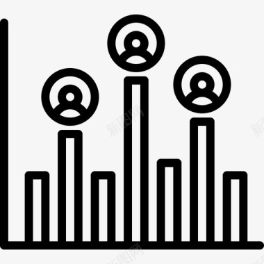 图表网络搜索引擎优化图标图标