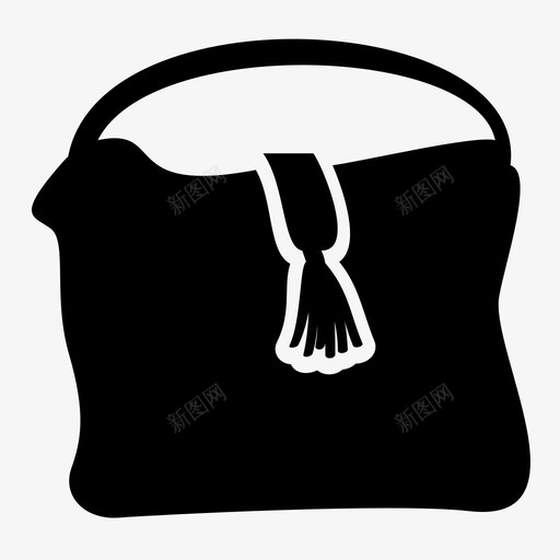 女包手袋钱包图标svg_新图网 https://ixintu.com 女包 手袋 造型师 钱包