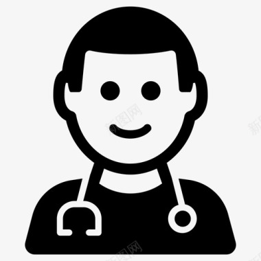医生健康医疗图标图标