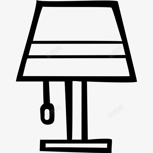 灯装饰家具图标svg_新图网 https://ixintu.com 家具 手绘v2 灯 装饰