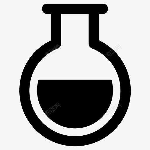 佛罗伦萨烧瓶化学实验室图标svg_新图网 https://ixintu.com 佛罗伦萨烧瓶 化学 实验室 研究 科学