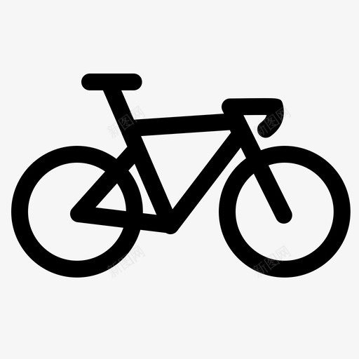 公路自行车自行车比赛图标svg_新图网 https://ixintu.com 公路自行车 比赛 自行车