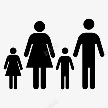 家庭家庭成员幸福家庭图标图标