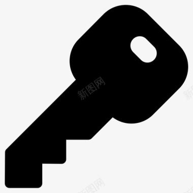 钥匙锁登录图标图标