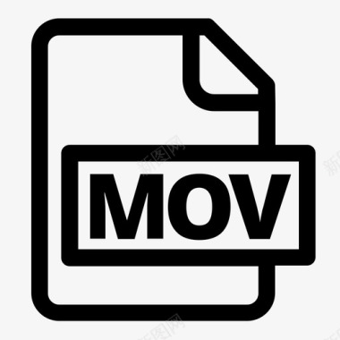 文件格式mov图标图标