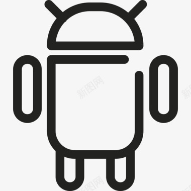 Android徽标图形版图标图标